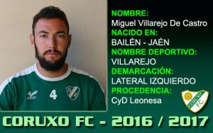 Villarejo (Coruxo F.C.) - 2016/2017